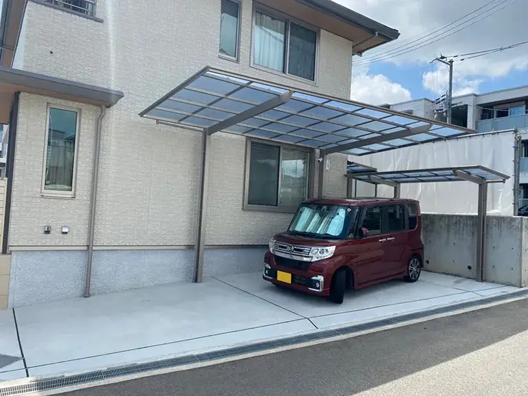 外構工事費用が50~100万円の施工例