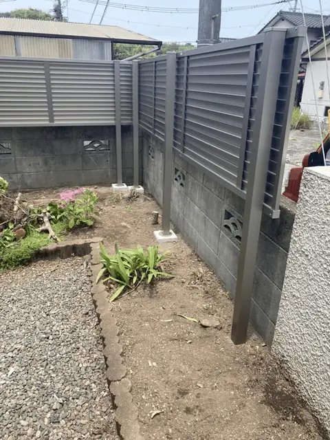 フェンスの施工事例