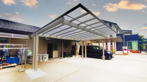 愛知県のカーポートの施工事例