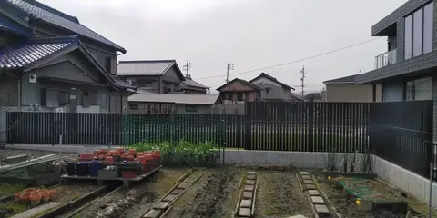 三重県のフェンス・芝・植栽の施工事例