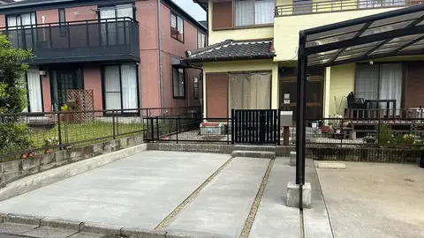 三重県の駐車場・土間の施工事例