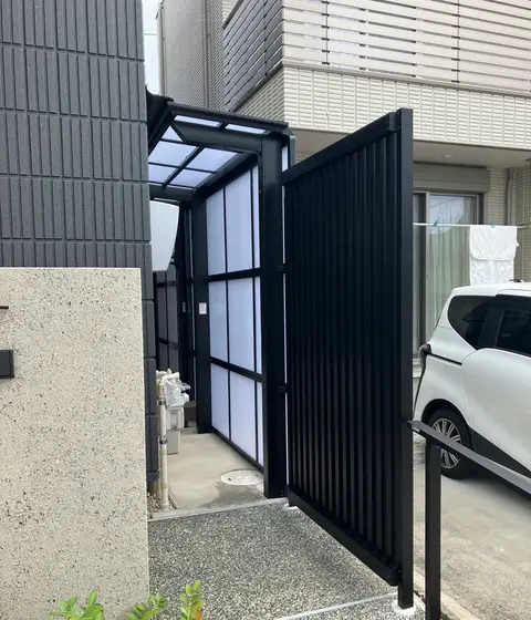 愛知県のフェンス・デッキ・テラスの施工事例
