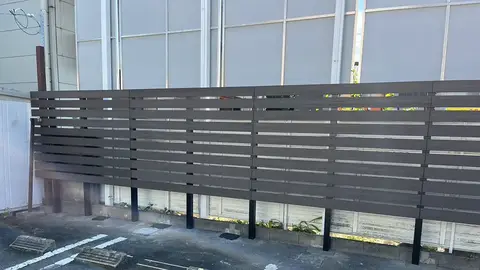 愛知県のフェンスの施工事例