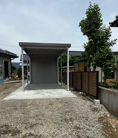 長野県のフェンスの施工事例
