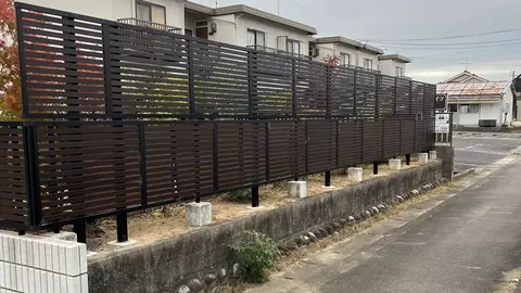 愛知県のフェンスの施工事例