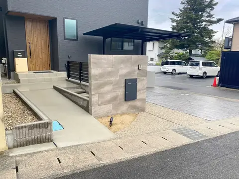 愛知県の駐車場・土間の施工事例