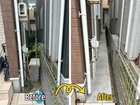 岐阜県のお庭まわりの施工事例