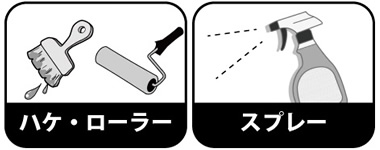 煌庭の塗布方法